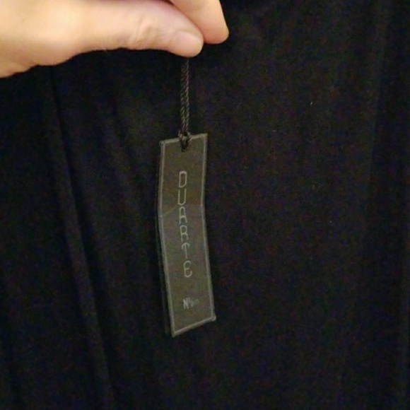 NWT Henry Duarte plunging low back jersey dress - Picture 2 of 7